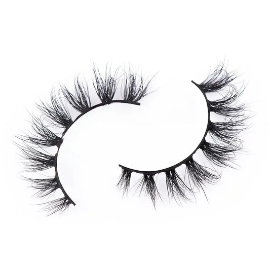 10-12 mm Super Natural Fluffy 3D Mink Lashes - SD01 - Eyelashes