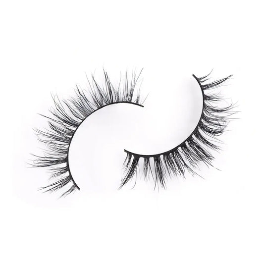 GD25 - Cruelty Free Natural Fluffy Fake lashes - Love Eyelashes