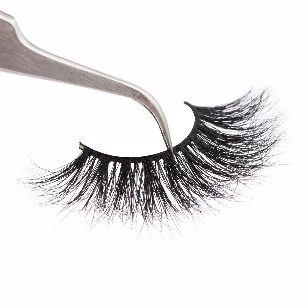 Camille 3D Mink Lashes - Cotton Band - Love Eyelashes