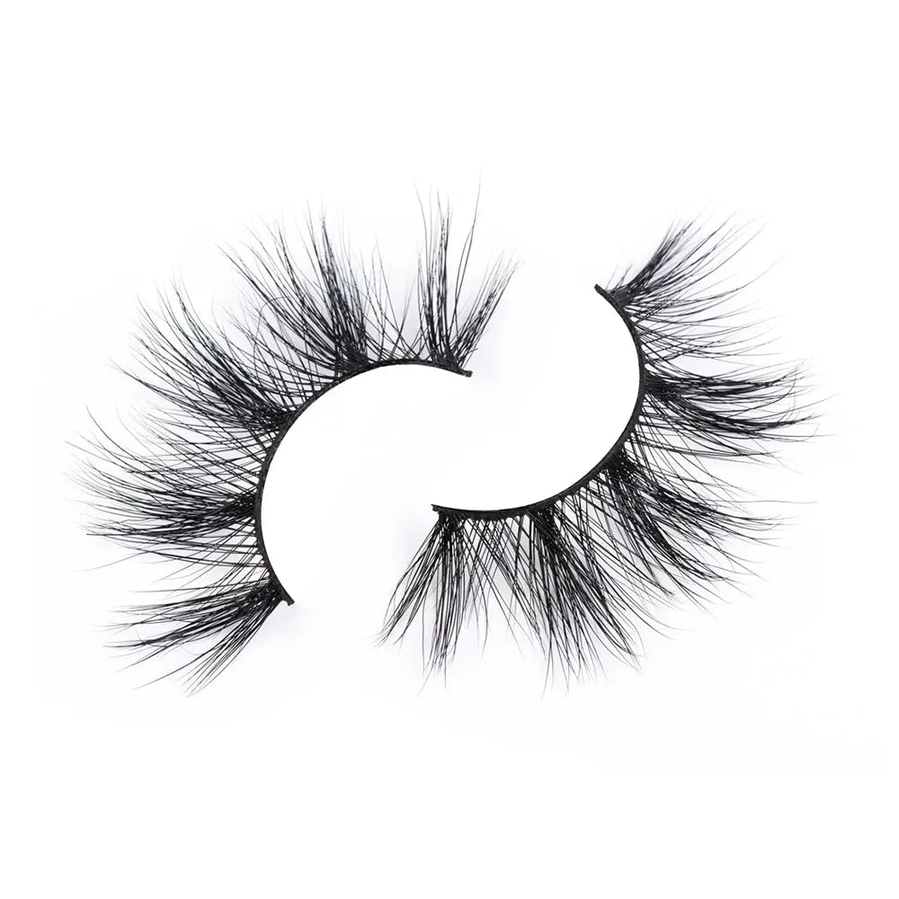 20-22 mm Wispy Fluffy 3D Mink Lashes - Vanessa - Eyelashes