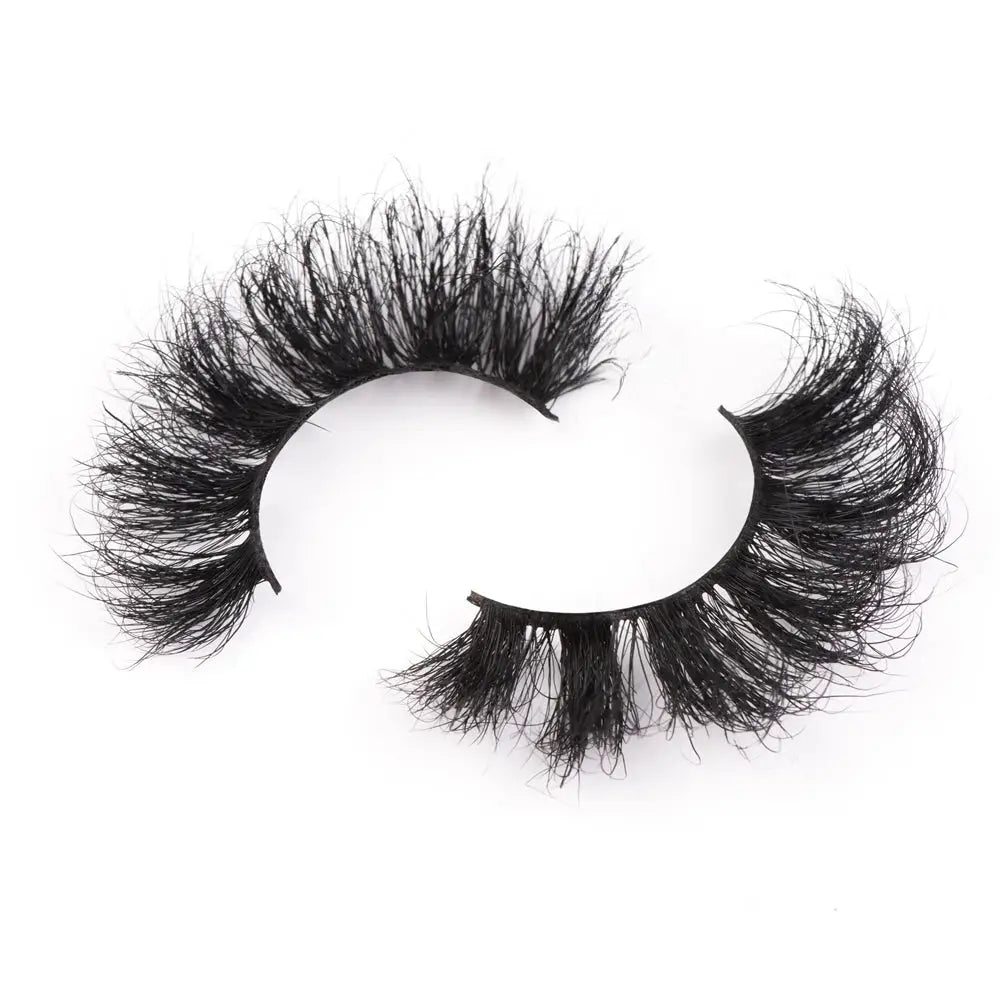 25 mm 7D Fluffy Mink Lashes - Indiana - Eyelashes