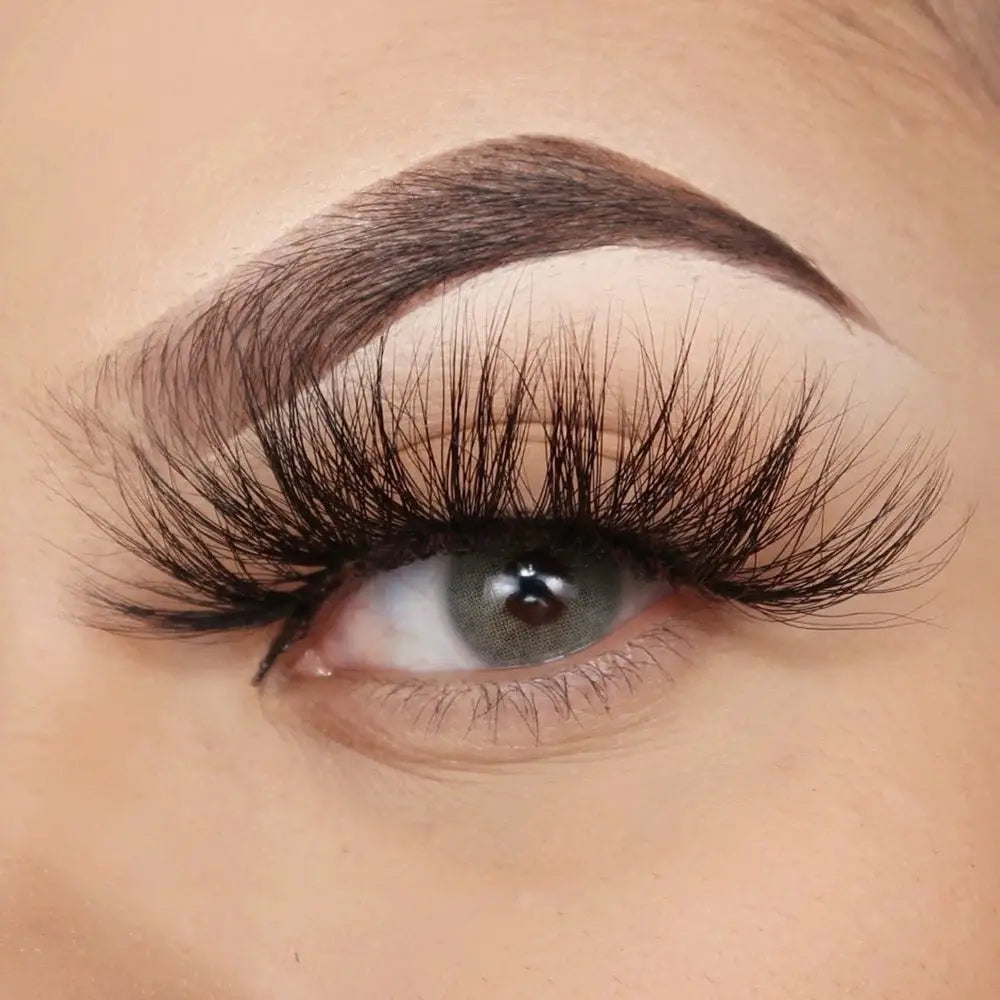 Babydoll Real Mink Lashes - Fluffy Long - 25MM - Love Eyelashes