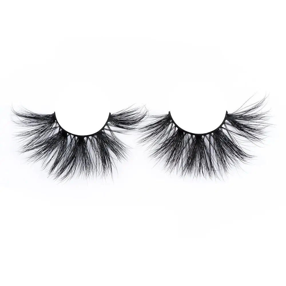 Babydoll Real Mink Lashes - Fluffy Long - 25MM - Love Eyelashes