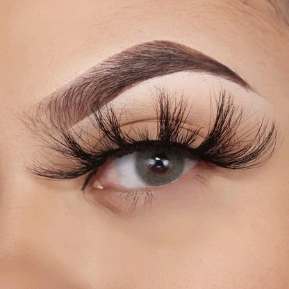 25 mm Long Fluffy Mink Lashes - Queen - Eyelashes