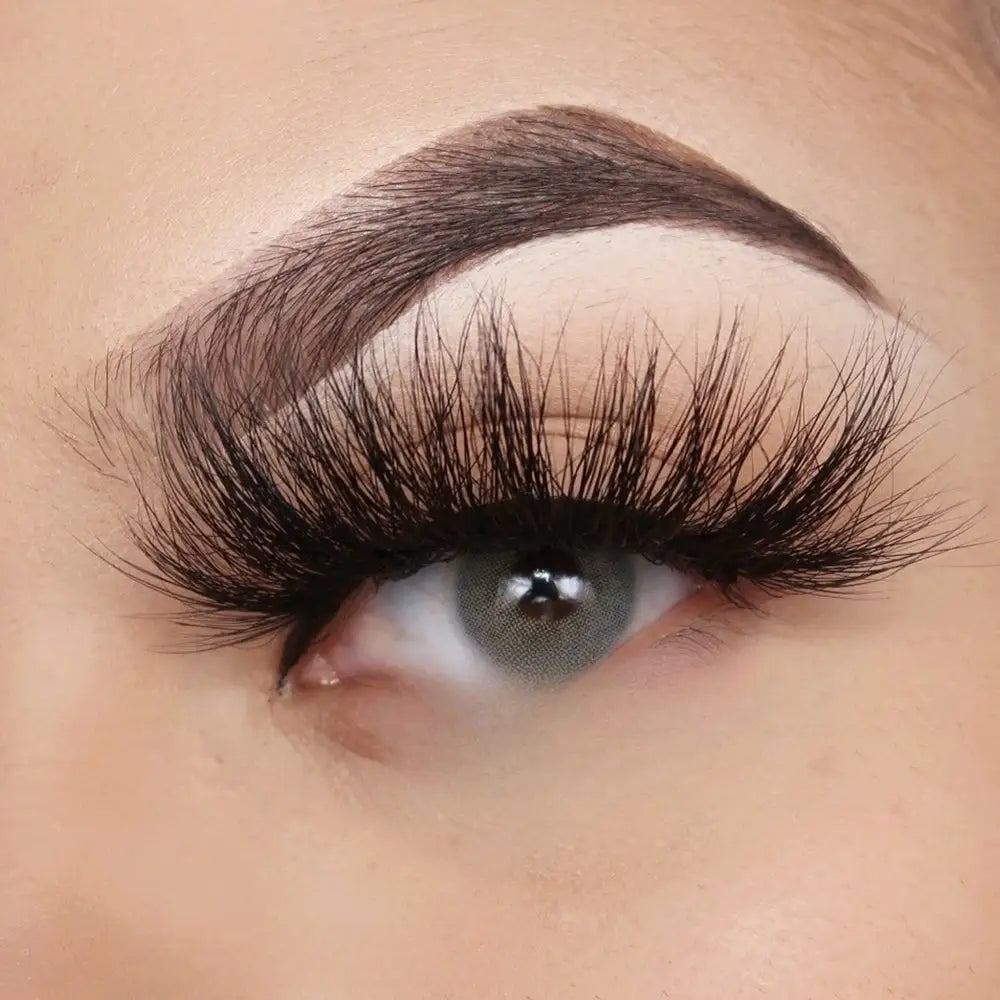 28-30 mm Fluffy Full Volume 3D Mink Lashes - Hollywood - Eyelashes