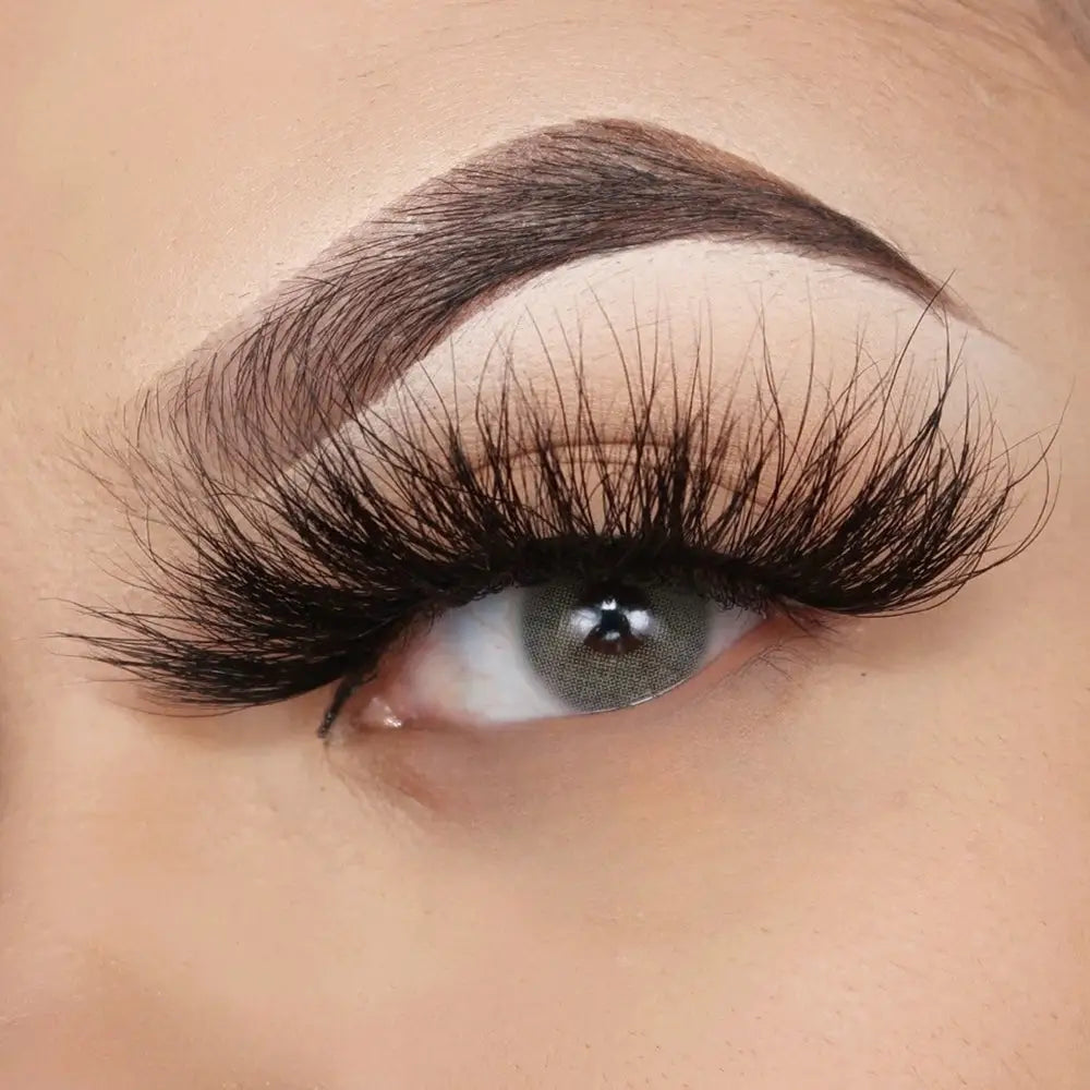 28-30 mm Long Thick Look Dramatic Mink Lashes - Majesty - Eyelashes